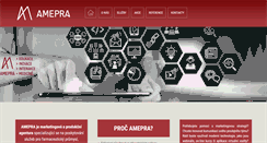 Desktop Screenshot of amepra.cz