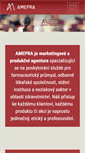 Mobile Screenshot of amepra.cz